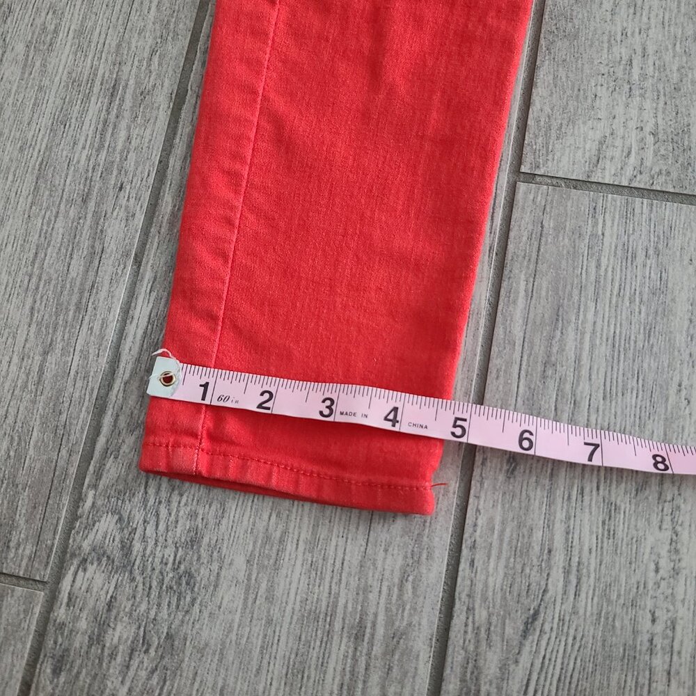 H&M Divided Skinny Jeans Women’s Size 8 Red - Picture 5 of 11